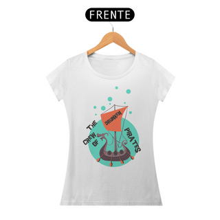 Nome do produtoCamiseta Feminina - Piratas Bêbados