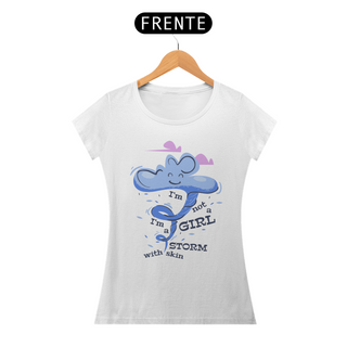 Nome do produtoCamiseta Feminina - Tempestade em Pele