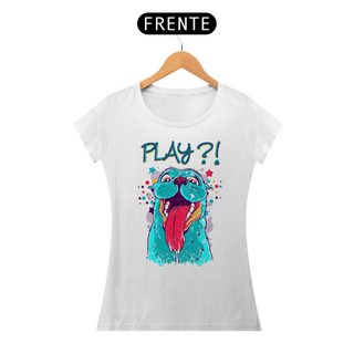 Nome do produtoCamiseta Feminina - Playful Dog