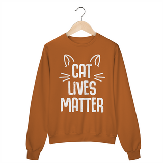 Nome do produtoMoletom Fechado - Cat Lives Matter