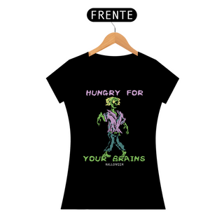 Nome do produtoCamiseta Feminina - Hungry Zombie