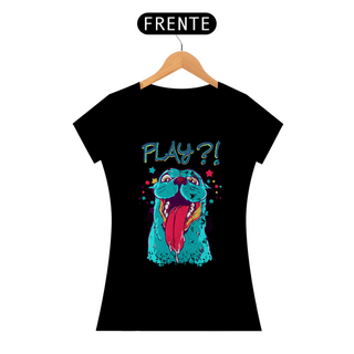 Nome do produtoCamiseta Feminina - Playful Dog