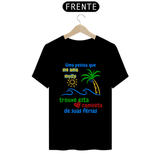 Nome do produtoCamiseta Unissex - Presente de Férias