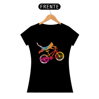 Nome do produtoCamiseta Feminina - Aventura Felina