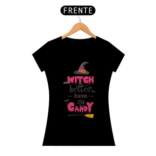 Nome do produtoCamiseta Feminina - Feitiço Doce