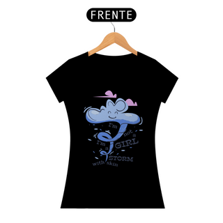 Nome do produtoCamiseta Feminina - Tempestade em Pele