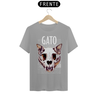 Nome do produtoCAMISETA - CRÂNIO FELINO