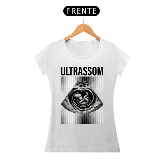 CAMISETA BABY LONG - ULTRASSOM BEBÊ