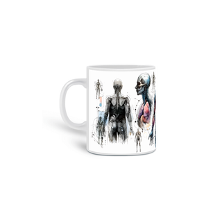 Nome do produtoCANECA - CORPO HUMANO EM TRAÇOS