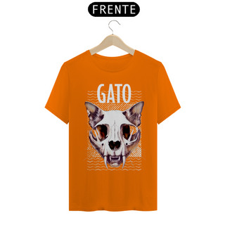 Nome do produtoCAMISETA - CRÂNIO FELINO