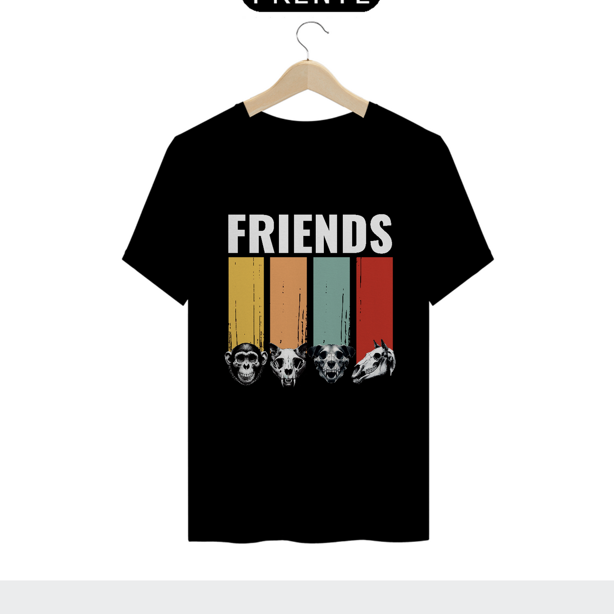 Nome do produto: CAMISETA - FRIENDS VETERINÁRIA