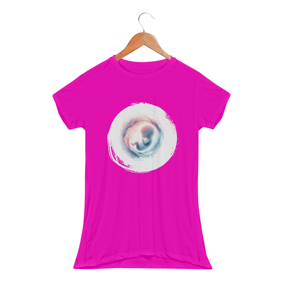 CAMISETA BABY LONG DRY UV - AMOR EM FABRICAÇÃO