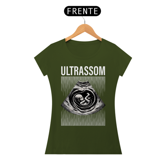 CAMISETA BABY LONG - ULTRASSOM BEBÊ