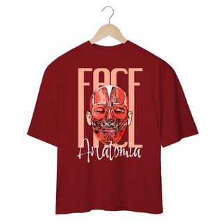 CAMISETA OVERSIZED - ANATOMIA MUSCULAR FACIAL