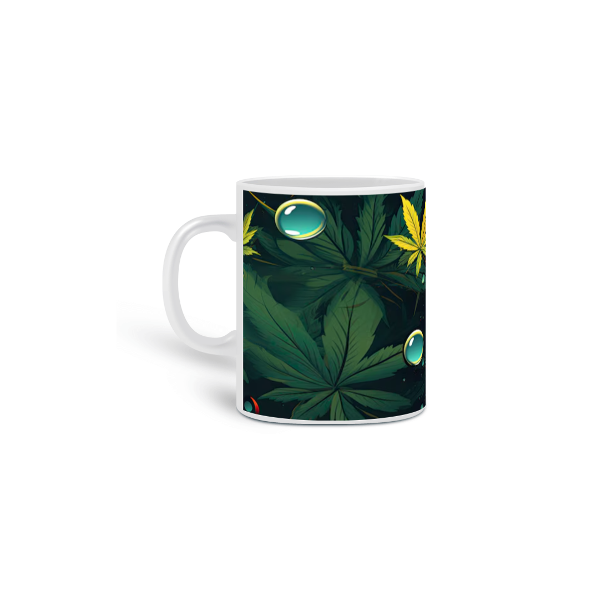 Nome do produto: Caneca weed bolha