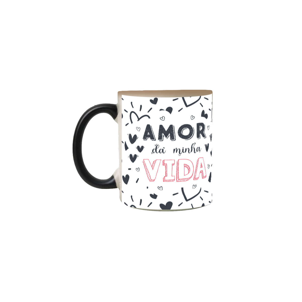 Nome do produto: Caneca Magica Amor da minha vida