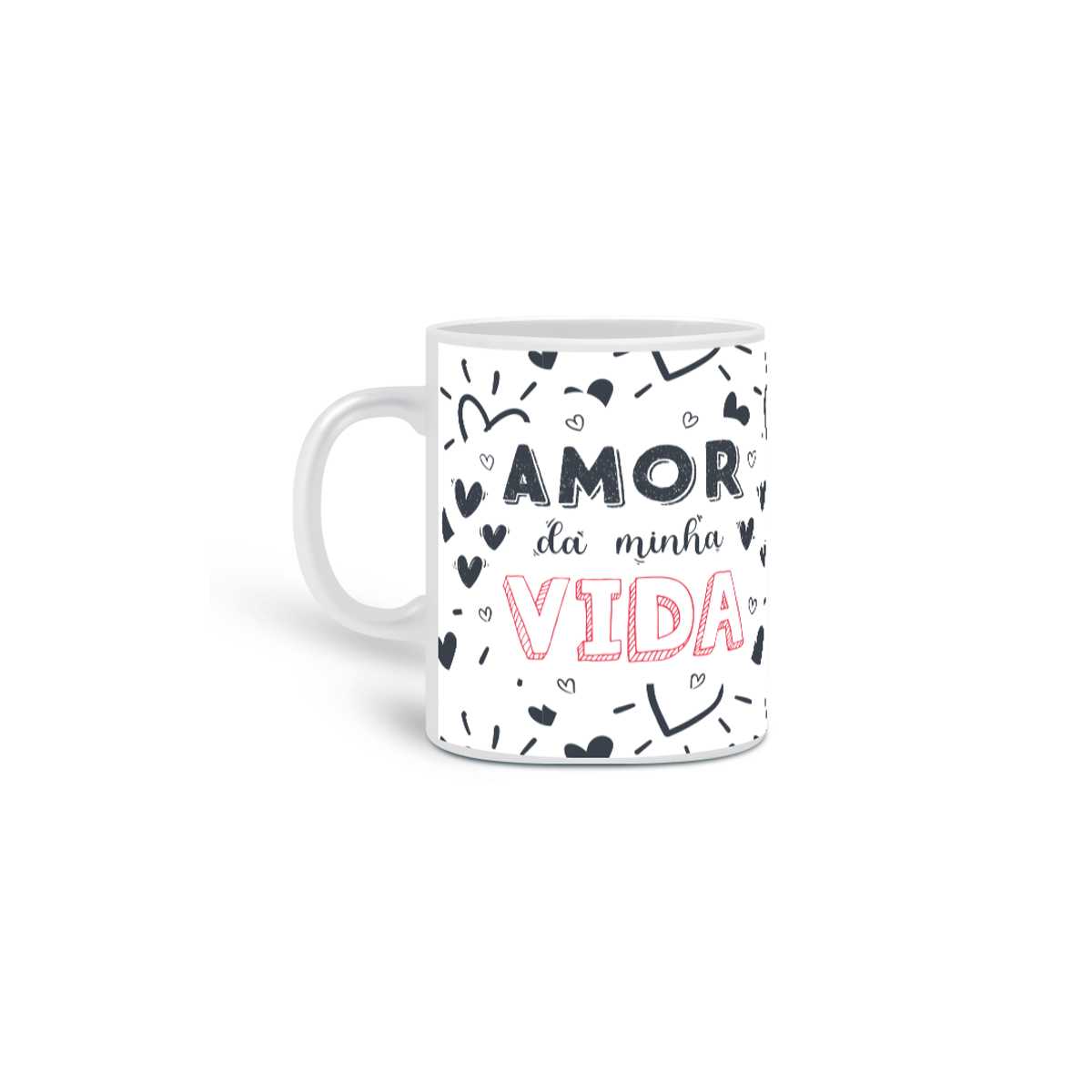 Nome do produto: Caneca Amor da minha vida