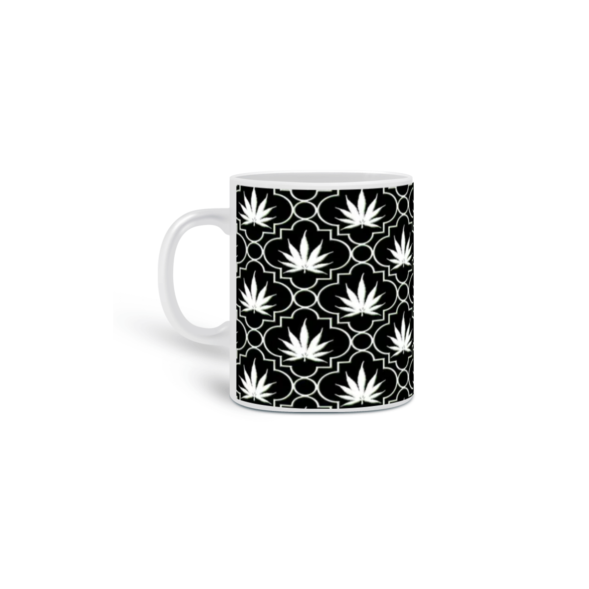 Nome do produto: Caneca Weed Black