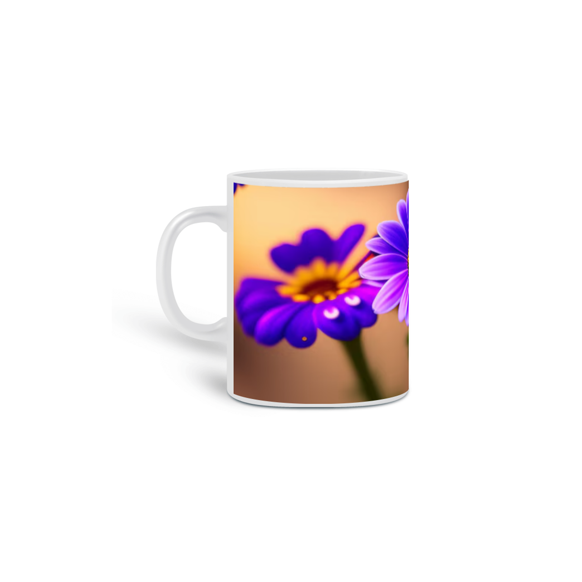 Nome do produto: Caneca  Flor