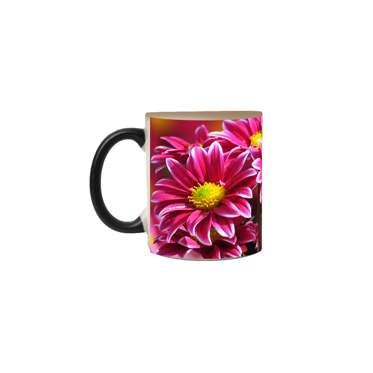 Nome do produto: Caneca Magica Flor Rosa 