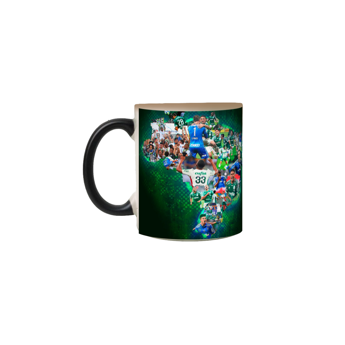 Nome do produto: Caneca  Magica Palmeiras Brasil