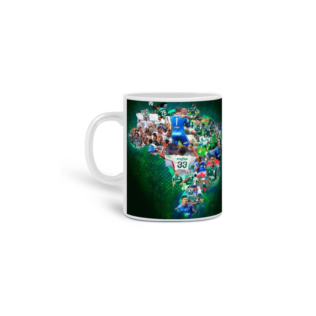 Nome do produto: Caneca Palmeiras Brasil