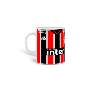 Nome do produtoCaneca Sao paulo camiseta 10 Vermelha e preto