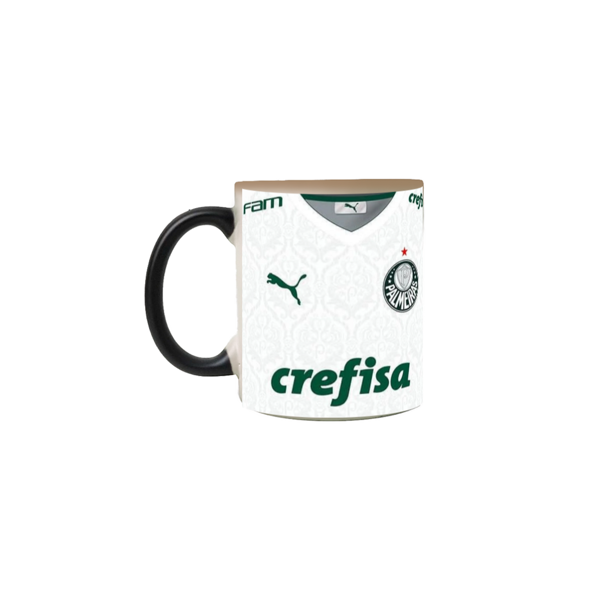 Nome do produto: Caneca Magica Palmeiras camiseta 10