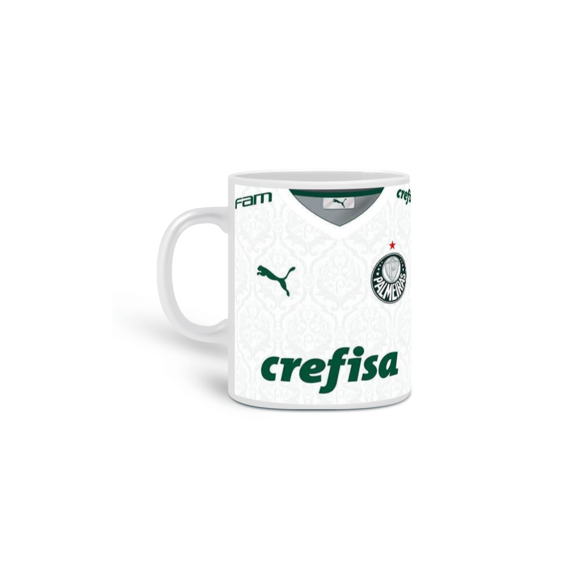 Nome do produto: Caneca Palmeiras camiseta 10