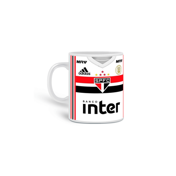 Caneca Sao paulo camiseta 10