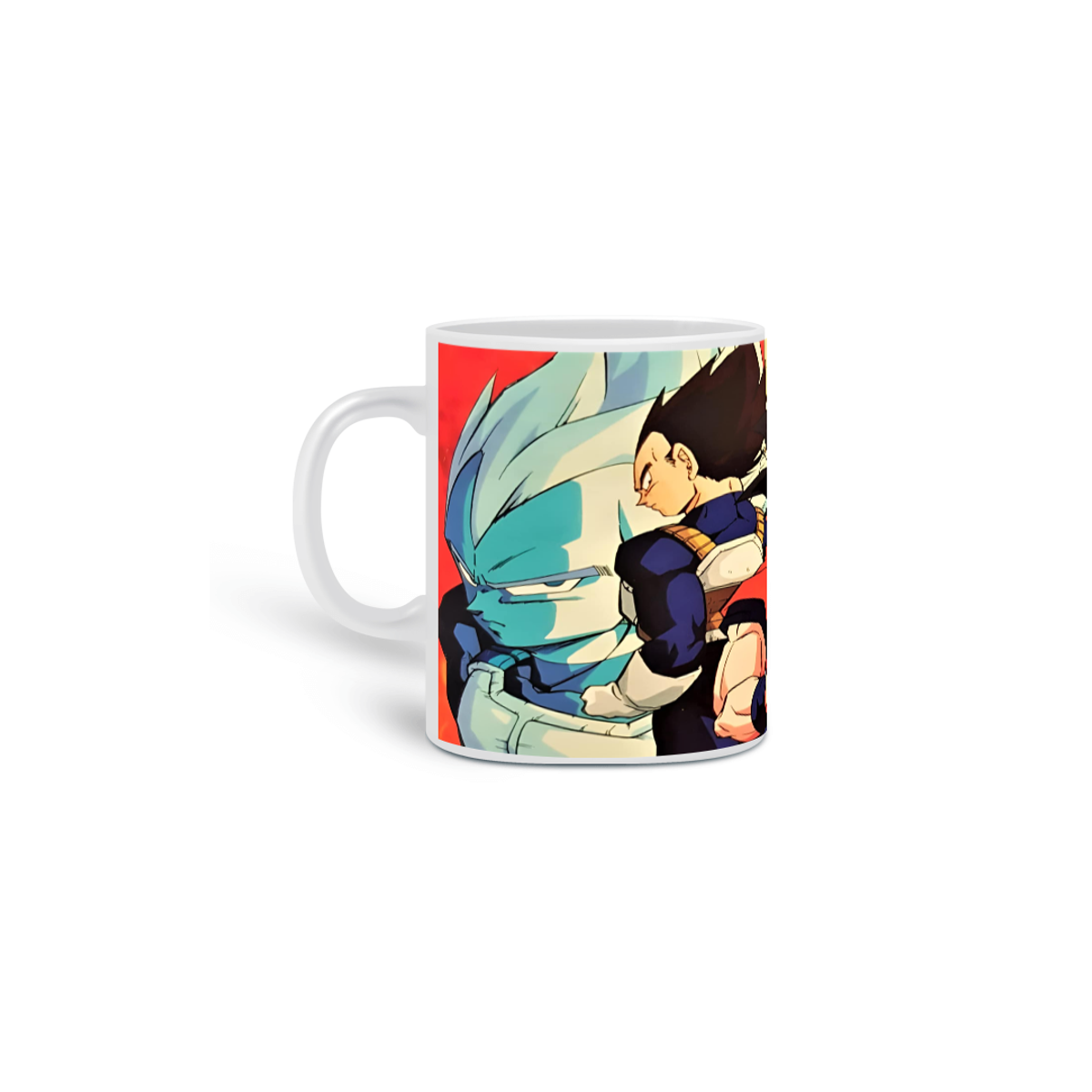 Nome do produto: Caneca Dragon Ball Goku & Vegeta 