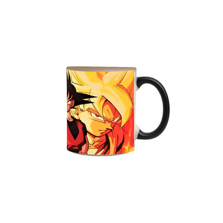 Nome do produtoCaneca  Magica Dragon Ball Goku & Vegeta 