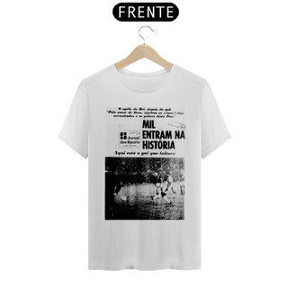 Nome do produtoTSHIRT PELÉ MIL GOLS - CAPA JS