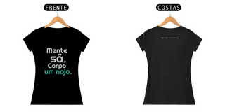 Nome do produtoCAMISA FEM TRAINING - Mente sã. Corpo um nojo.