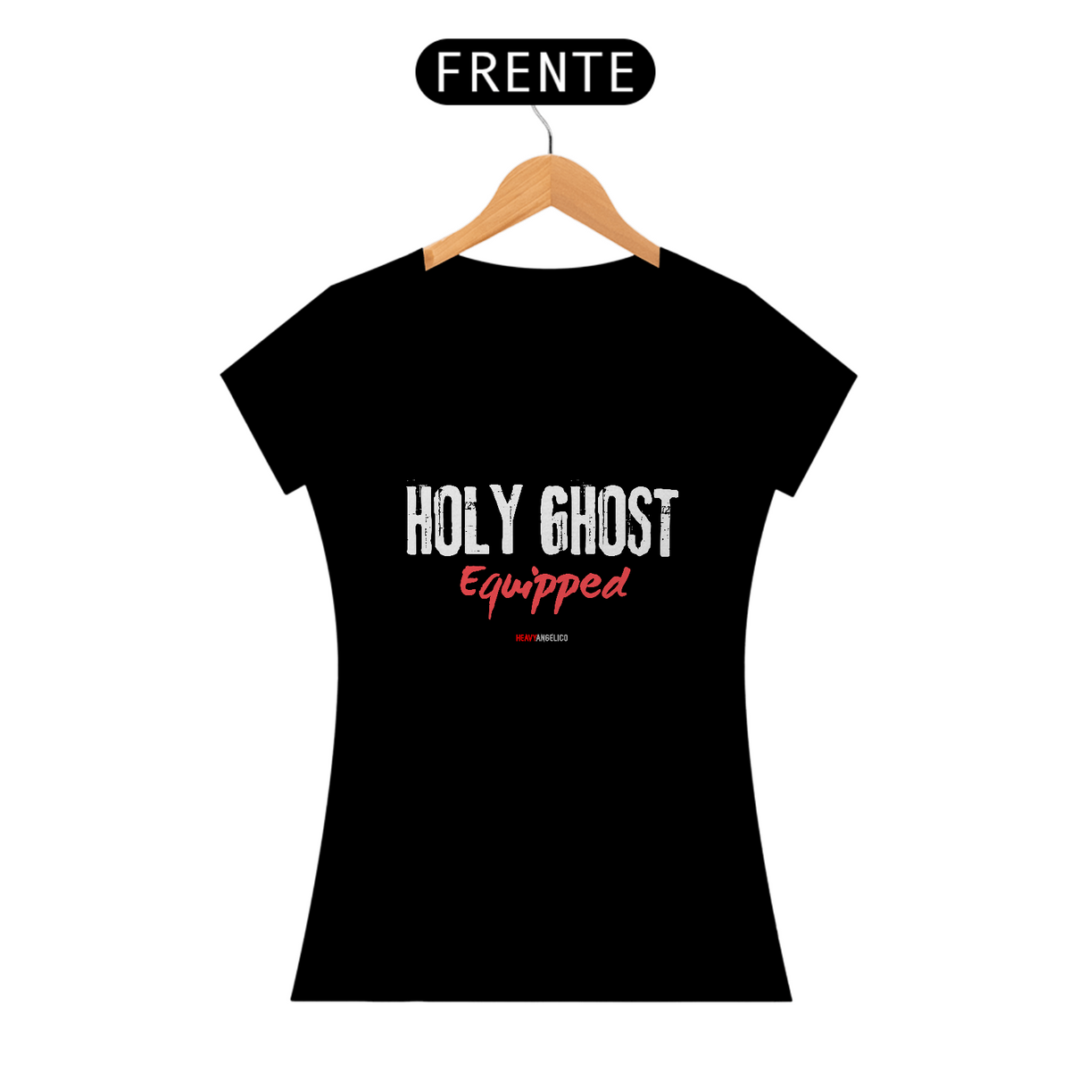 Nome do produto: Camiseta Holy Ghost Equipped - Feminina