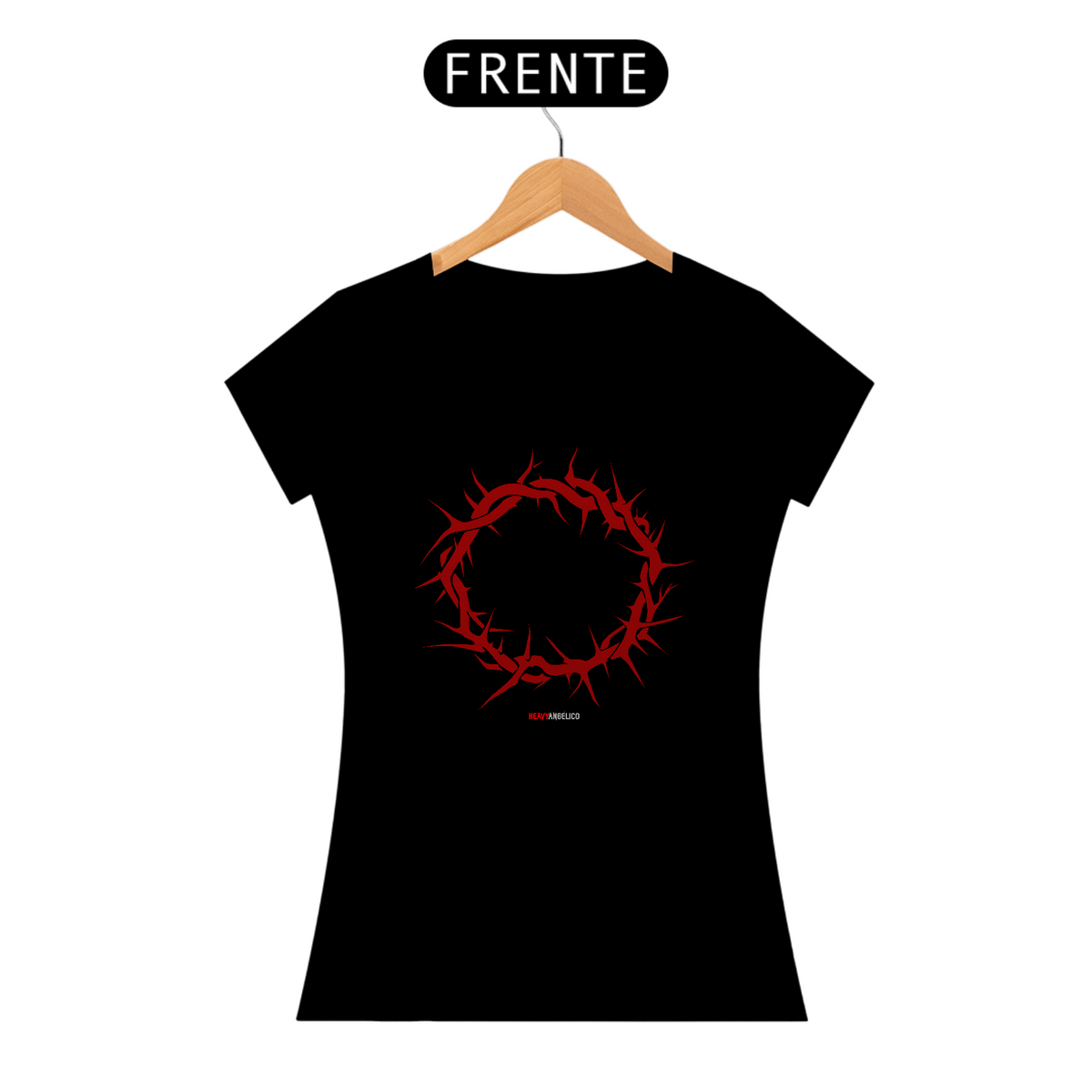 Nome do produto: Camiseta Coroa de Espinhos - Feminina