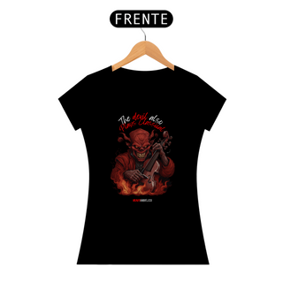 Nome do produtoCamiseta The Devil Also Plays Classical - Feminina