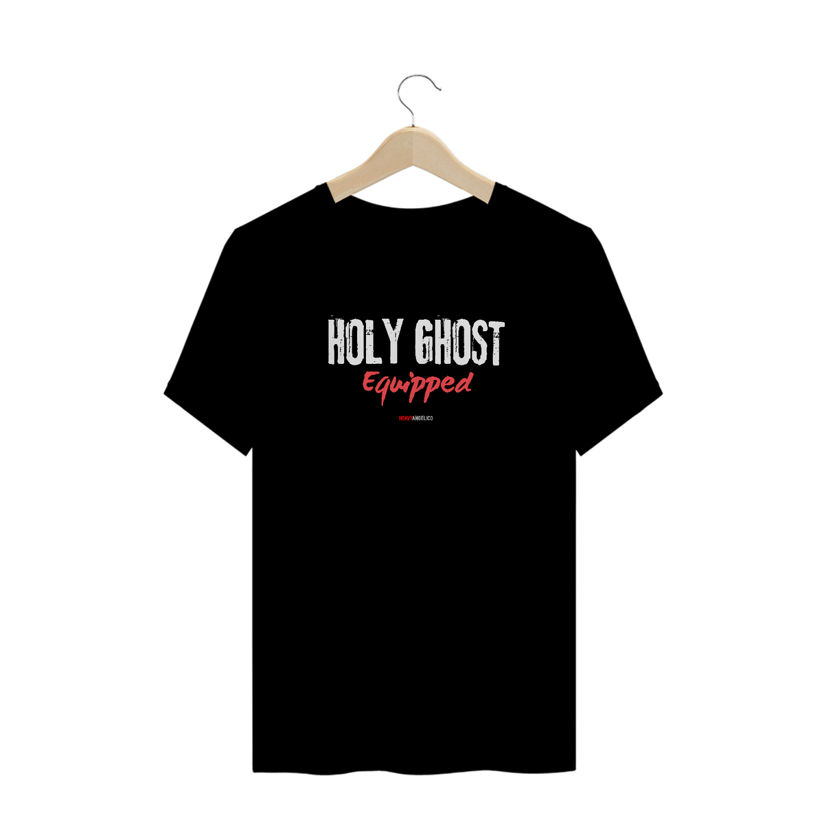 Nome do produto: Camiseta Holy Ghost Equipped (Plus Size)