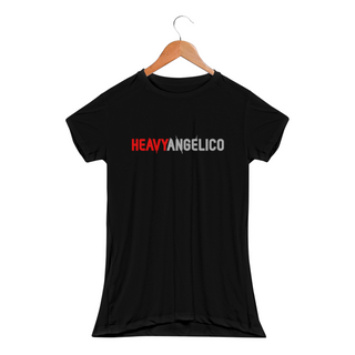 Nome do produtoCamiseta HeavyAngélico - Feminina (Sport Dry UV Feminina)