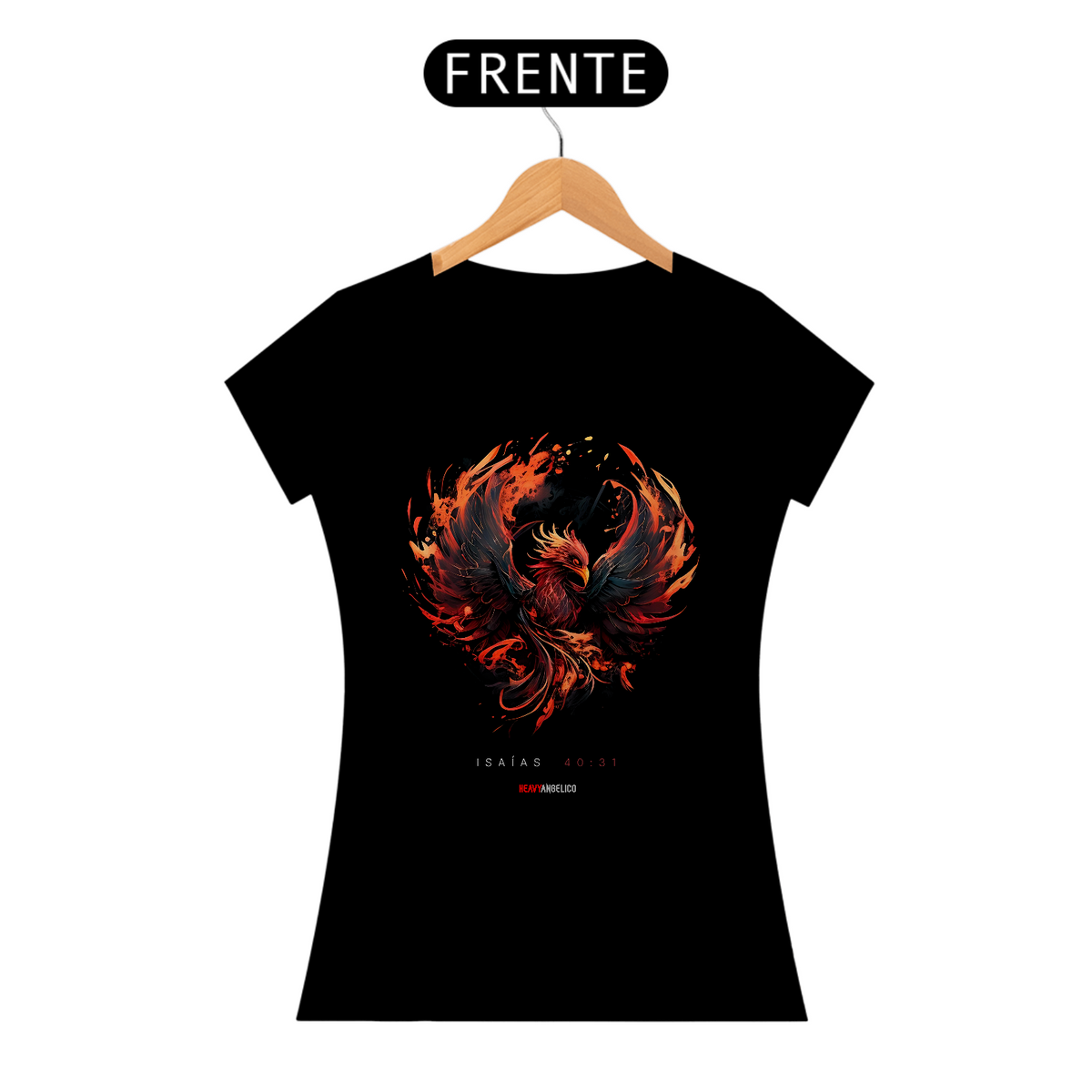 Nome do produto: Camiseta - Isaías 40:31 - Feminina