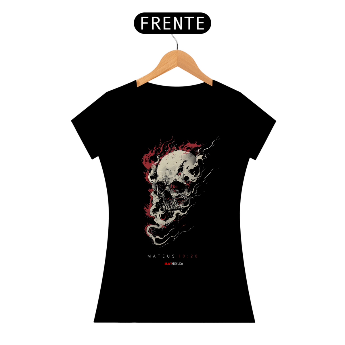 Nome do produto: Camiseta - Mateus 10:28 - Feminina