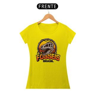 Nome do produtoCamiseta Feminina Fósseis Brasil