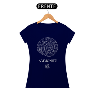 Nome do produtoCamiseta Feminina Ammonite | Ilustração por Leandro Sanches