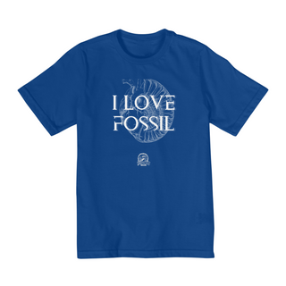 Nome do produtoCamiseta Infantil (2 a 8 anos) - I LOVE FOSSIL