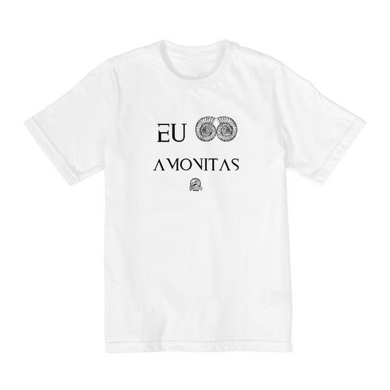 Camiseta Infantil (2 a 8 anos) - EU AMO AMONITAS