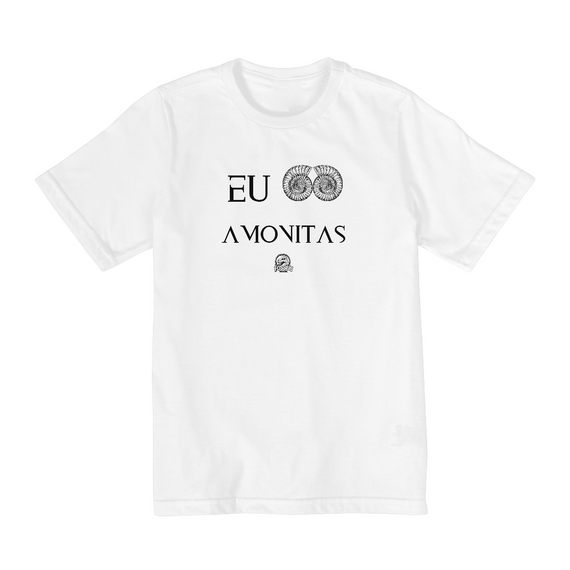 Camiseta Infantil (10 a 14 anos) - EU AMO AMONITAS