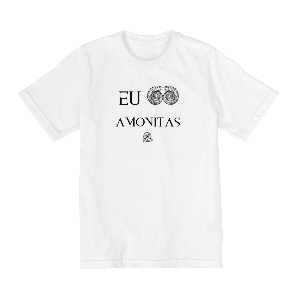 Nome do produto: Camiseta Infantil (10 a 14 anos) - EU AMO AMONITAS