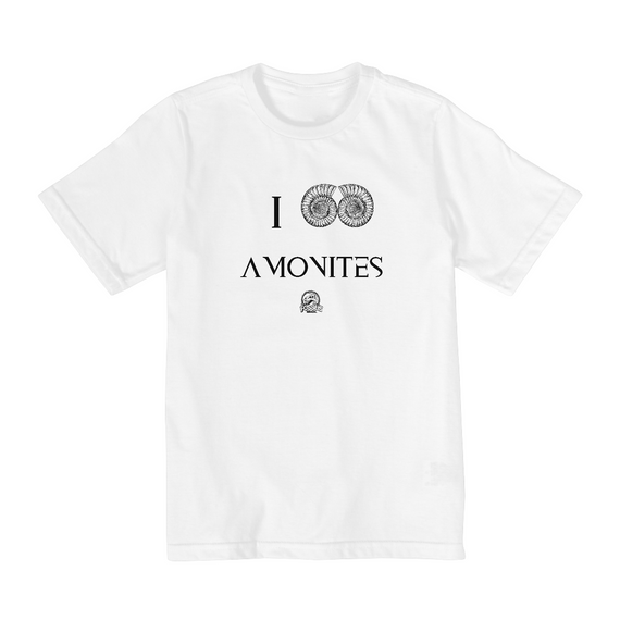 Camiseta Infantil (2 a 8 anos) - I LOVE AMONITES