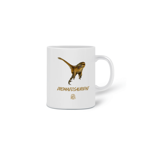 Nome do produtoCaneca Dromaeosauridae em Cor | Ilustração por Leandro Sanches