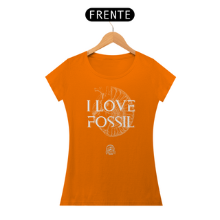 Nome do produtoCamiseta Feminina - I LOVE FOSSIL